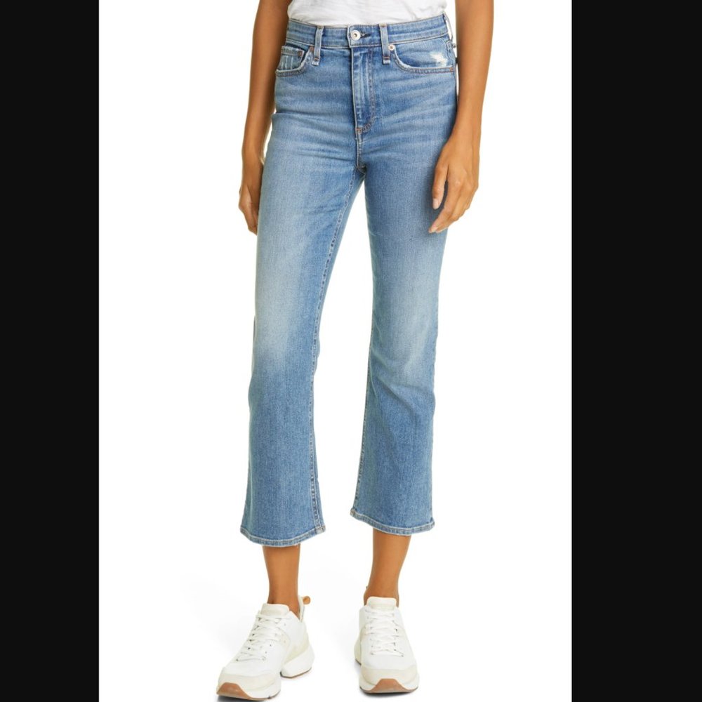 Rag & Bone Nina High Rise Flare Jeans